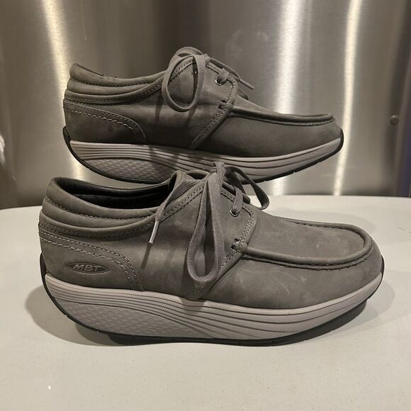 MBT Men's Kheri‎ 65 M Charcoal Grey 700828-200U US Size 7-7.5 - Picture 4 of 7